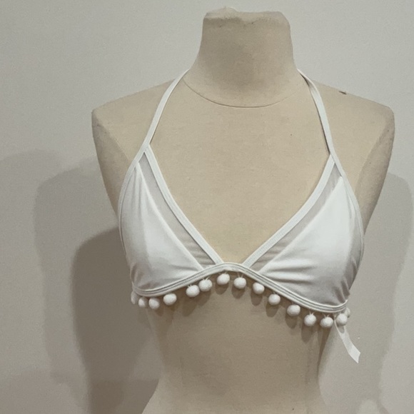 Tularosa Nina Bikini Top in Ivory, Size: L - Picture 4 of 7